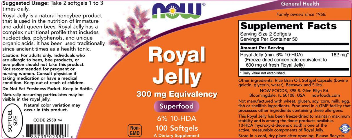Gelée Royale 300 mg – 100 Gelkapseln