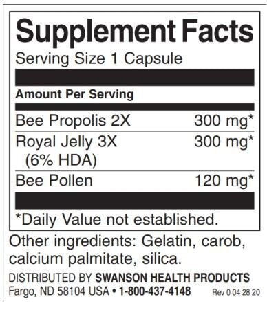 Gelée Royale Propolis-Komplex 300 mg – 60 Kapseln