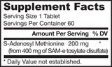SAM-e 200 mg – 60 Tabletten