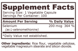 <tc>Pure Nutrition</tc> - SELENIUM 200 mcg - 100 pflanzliche Kapseln