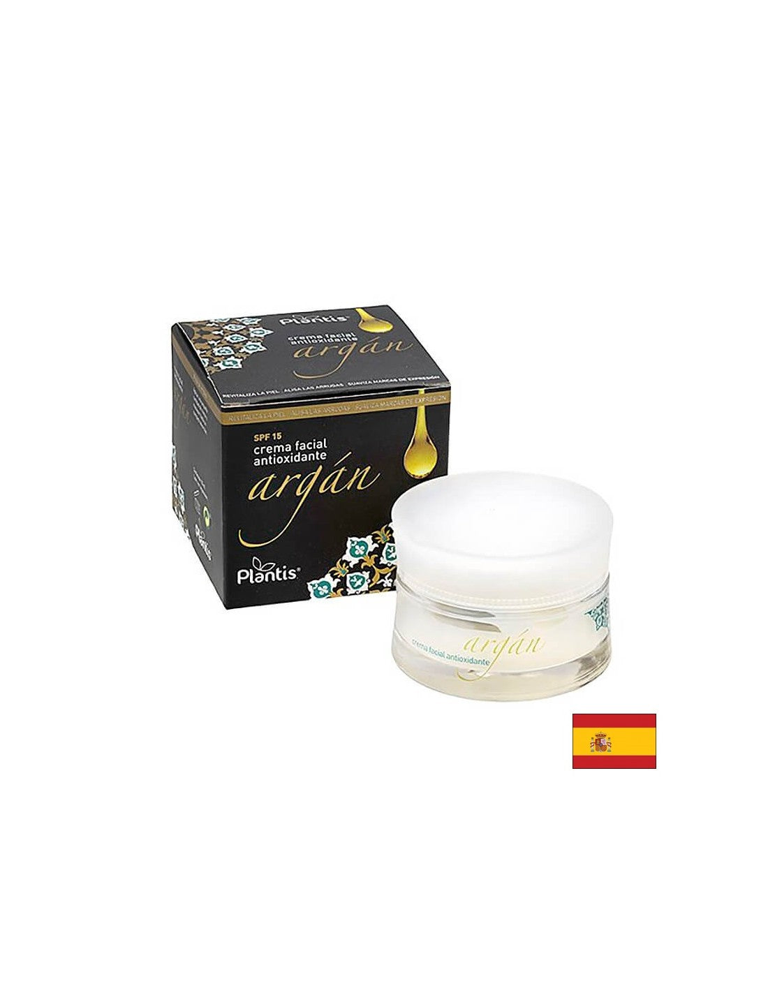 Gesichtscreme mit Arganöl, LSF 15 – Für frische, glatte und junge Haut, 50 ml