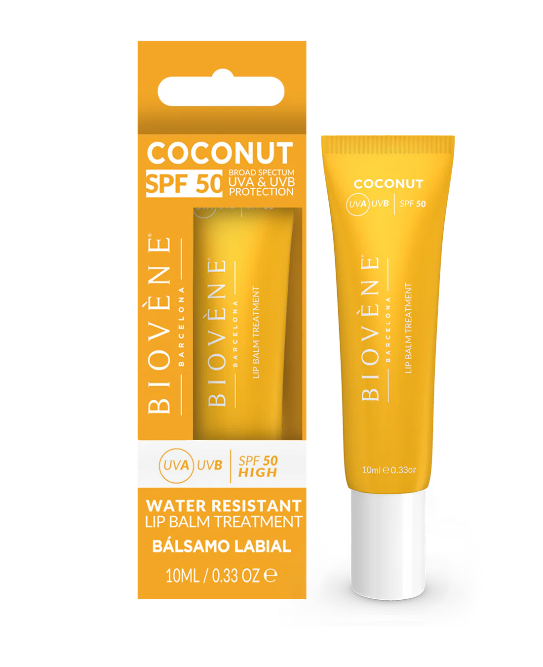 Sonnenschutz-Lippenbalsam mit Kokosnuss LSF 50 – 10 ml