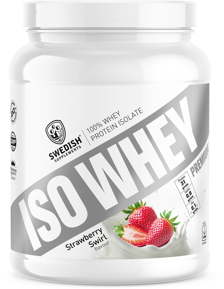 <tc>Swedish Supplements</tc> ISO Whey/Premium Isolatprotein [700 Gramm, 20 Dosen]