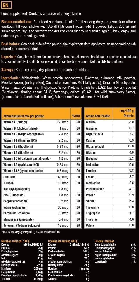 <tc>Swedish Supplements</tc> Massiver Massezuwachs 3,50 kg
