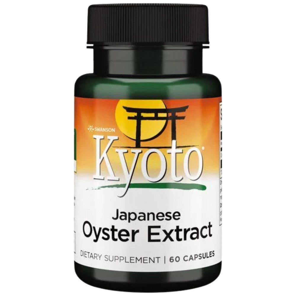 Kyoto japanischer Austernextrakt 500 mg - 60 Kapseln