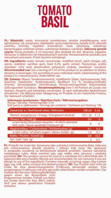 Null-Kalorien-Sauce | Tomaten-Basilikum - 500 ml
