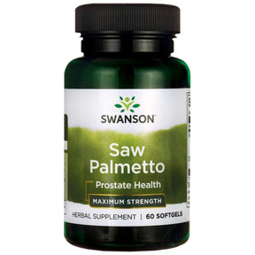 Saw Palmetto - Maximum Strength 320 mg 60 Gel capsules - Nutra Best Europe
