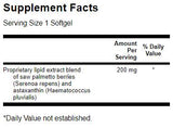 Sägepalmetto / Astaxanthin Prostata -Komplex 60 Gelkapseln
