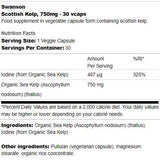 Schottischer Kelp 750 mg 30 Kapseln