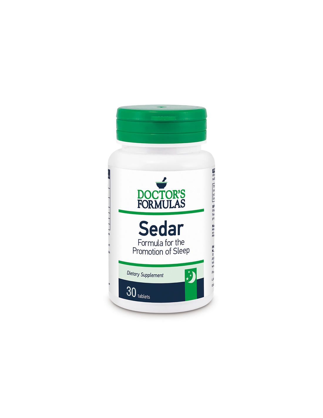Formel für erholsamen Schlaf – Sedar, 30 Tabletten Doctor's Formulas