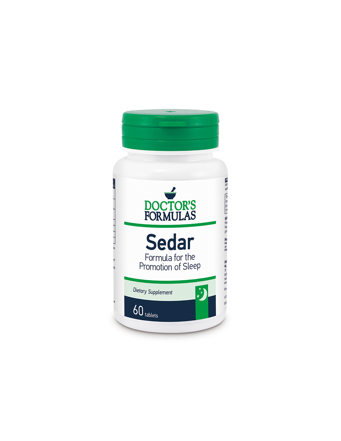 Formel für erholsamen Schlaf – Sedar, 60 Tabletten Doctor's Formulas