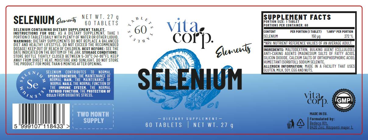 Selen 150 µg – 60 Tabletten