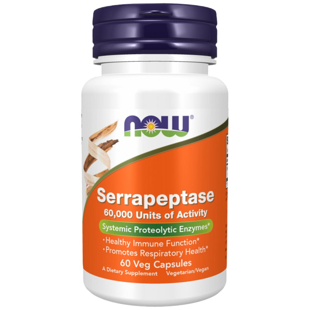 Serrapeptase 60.000 SPU [60 Kapseln, 60 Dosen]