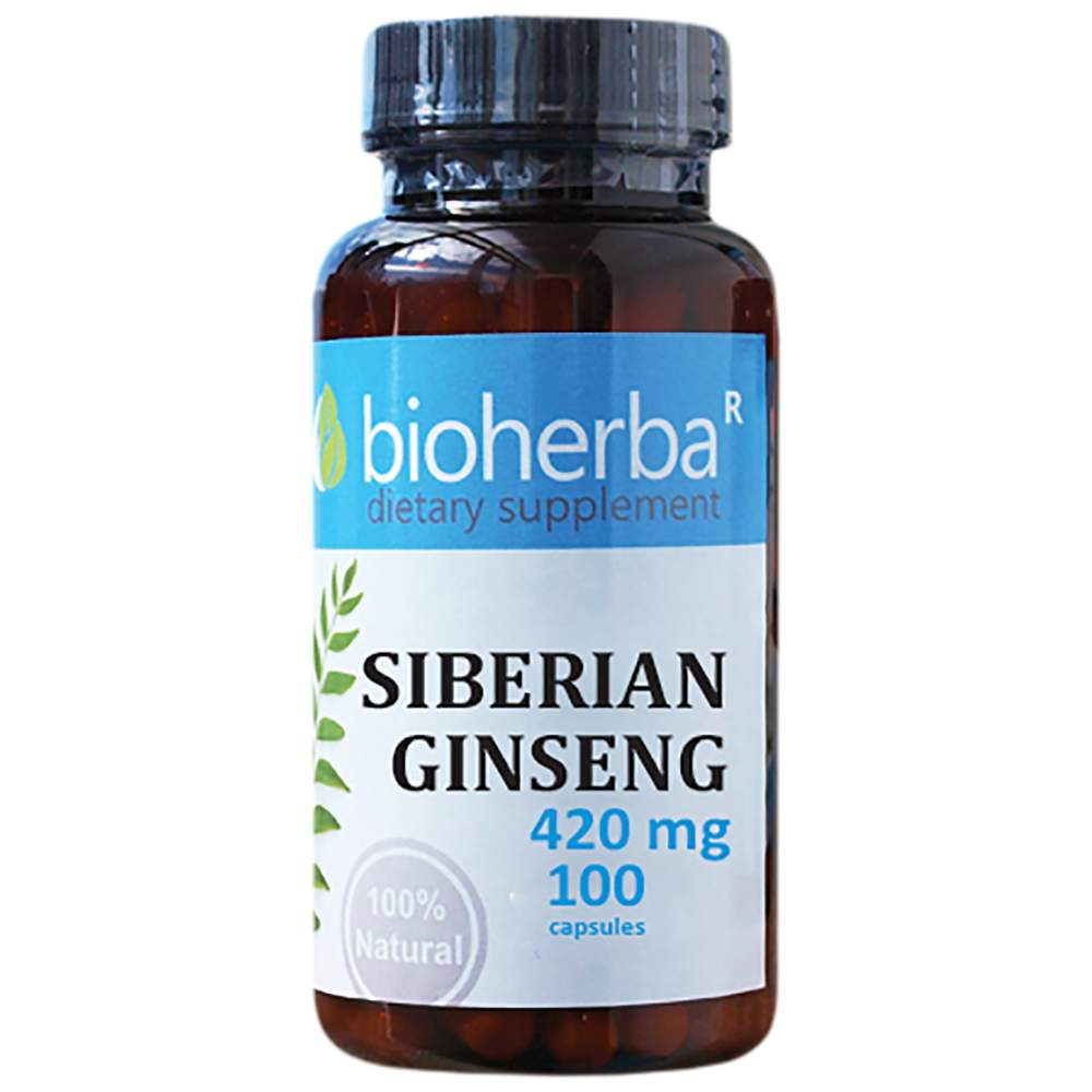 Sibirischer Ginseng 420 mg – 100 Kapseln