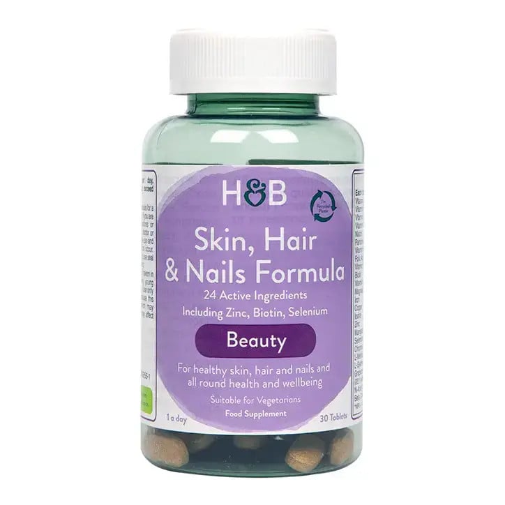 Formel Haut, Haare, Nägel (Skin, Hair & Nails Formula) 30 Tabletten HOLLAND & BARRETT