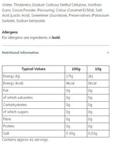 Dünner Sirup | Schokoladen-Fudge-Kuchen – 425 ml