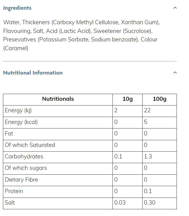 Dünner Sirup | Gesalzene Karamell-Vanille – 425 ml