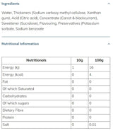 Dünner Sirup | Erdbeergelee - 425 ml