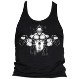 <tc>Skull Labs</tc> Tanktop | Schwarz-Weiß