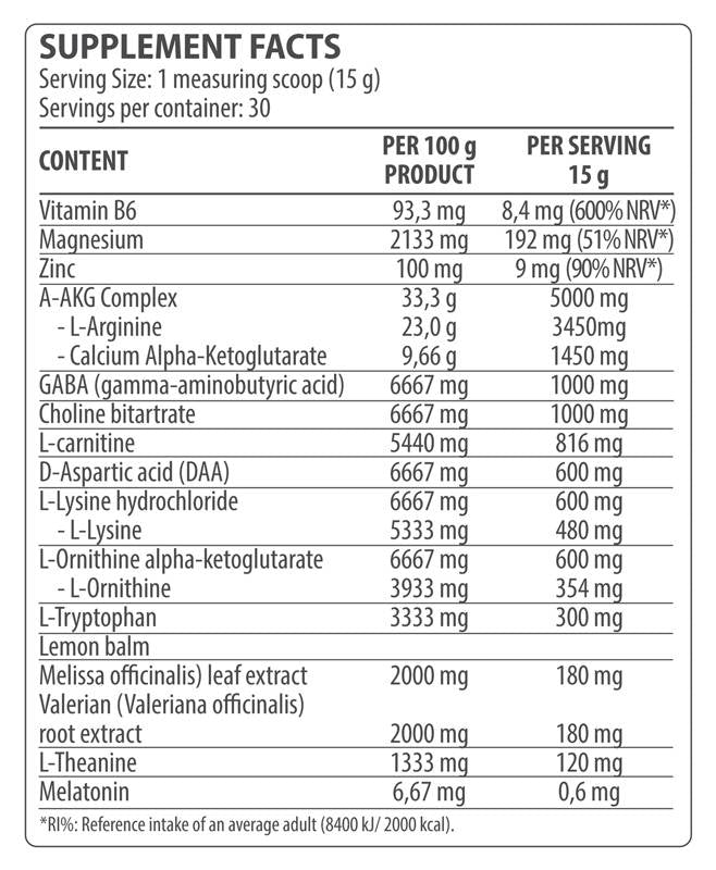 Schlafen und entspannen | GH-Booster – 450 Gramm