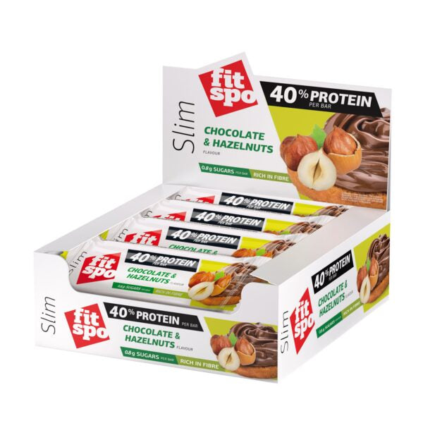 Slim Bar Haselnuss – 12 x 50 g