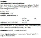 Slippery Elm Bark 400 mg 60 Kapseln