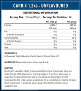 Carb-X | 100% cyclische Dextrin -Kohlenhydrate - 300 Gramm