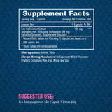 Soja-Isoflavone 80 % Extrakt, gentechnikfrei, 100 mg/100 Kapseln.