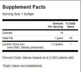 Sojalecithin Non-GMO 1200 mg – 90 Gelkapseln