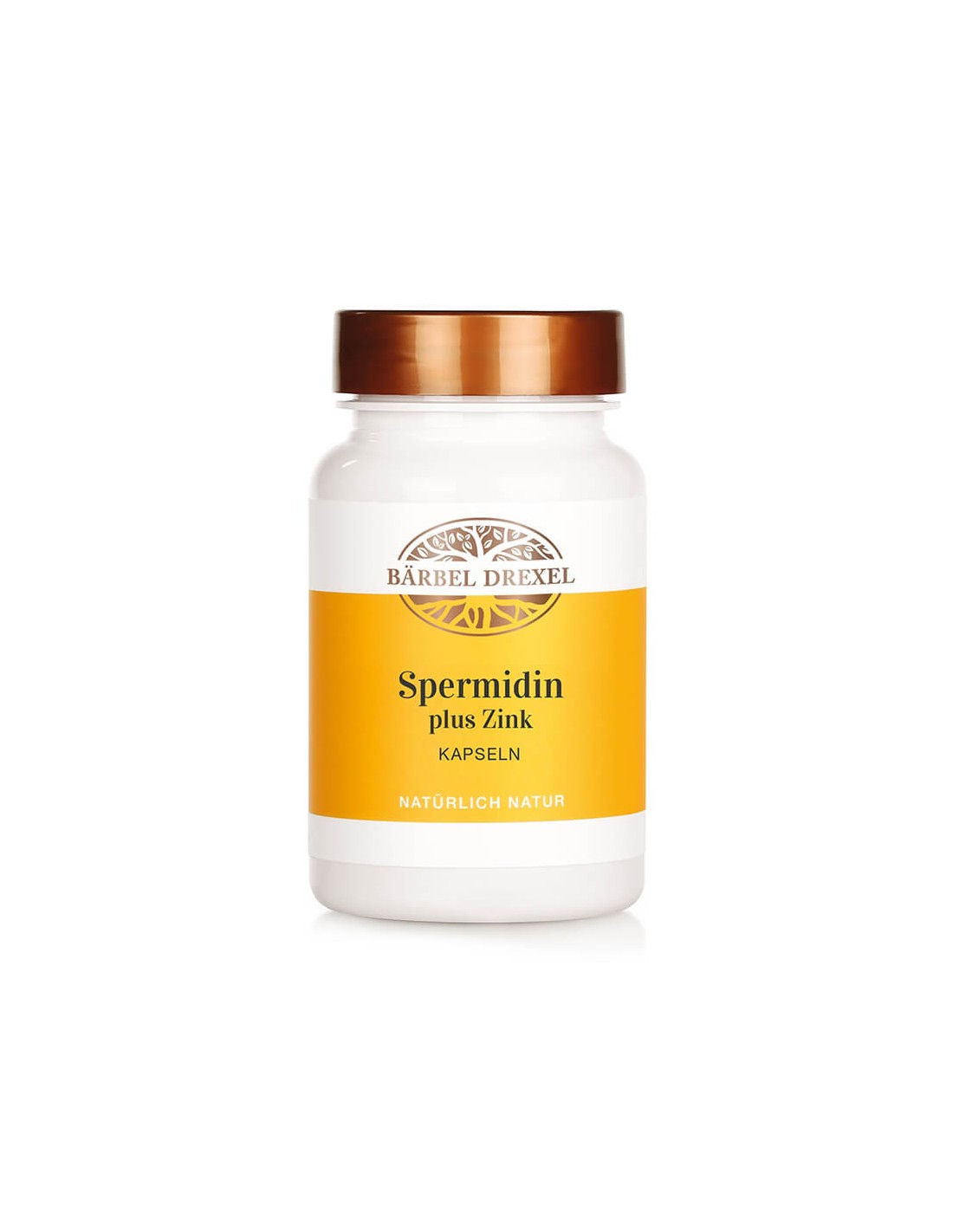 Spermidin plus Zink – Spermidin und Zink – Super-Anti-Aging-Pflege, 60 Kapseln <tc>Bärbel Drexel</tc>