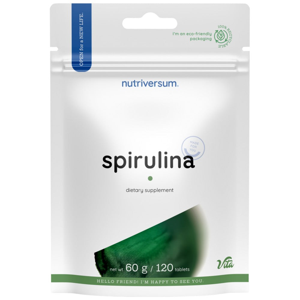 Spirulina 1940 mg – 120 Tabletten
