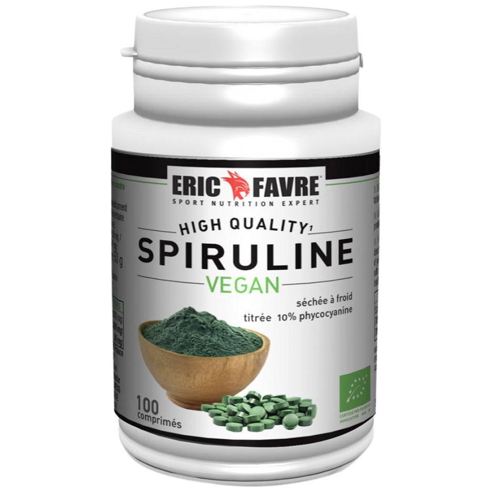 Spirulina | Vegan Bio 500 mg – 100 Tabletten