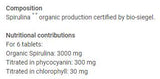 Spirulina | Vegan Bio 500 mg – 100 Tabletten