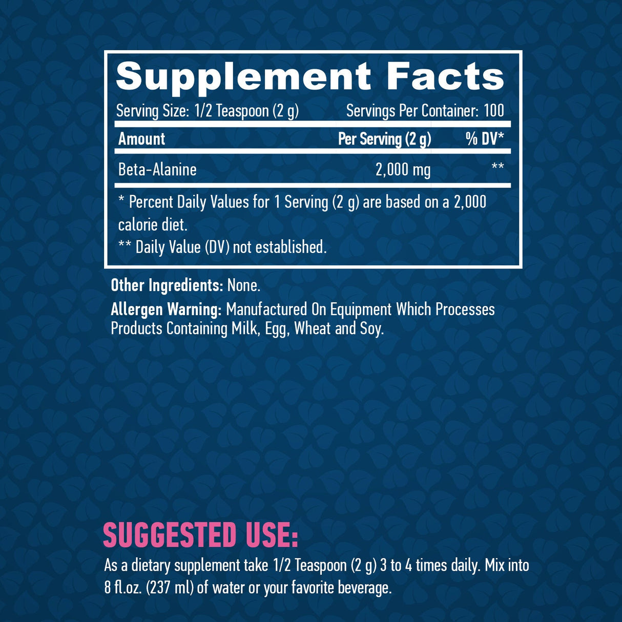 Sport Beta-Alanin 200g