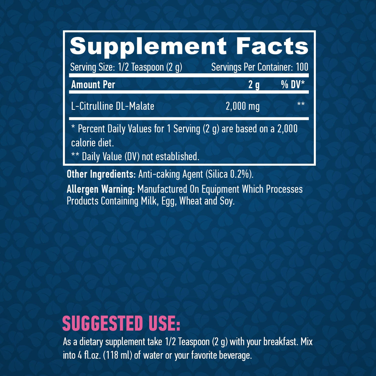 Sport Citrullin Malat 200g.