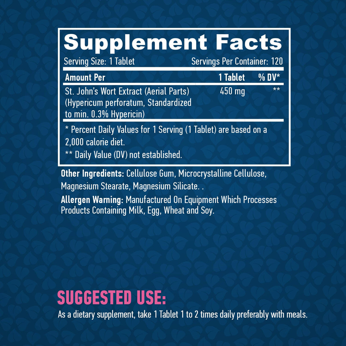Johanniskraut 450 mg/120 Tabletten