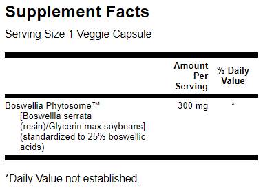 Standardisierte Boswellia Phytosom 60 Kapseln
