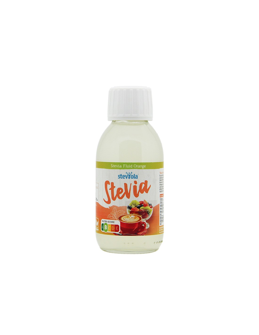 Flüssiges Stevia mit Orangenaroma - Steviola, 125 ml