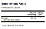 Strontiumcitrat 340 mg – 60 Kapseln