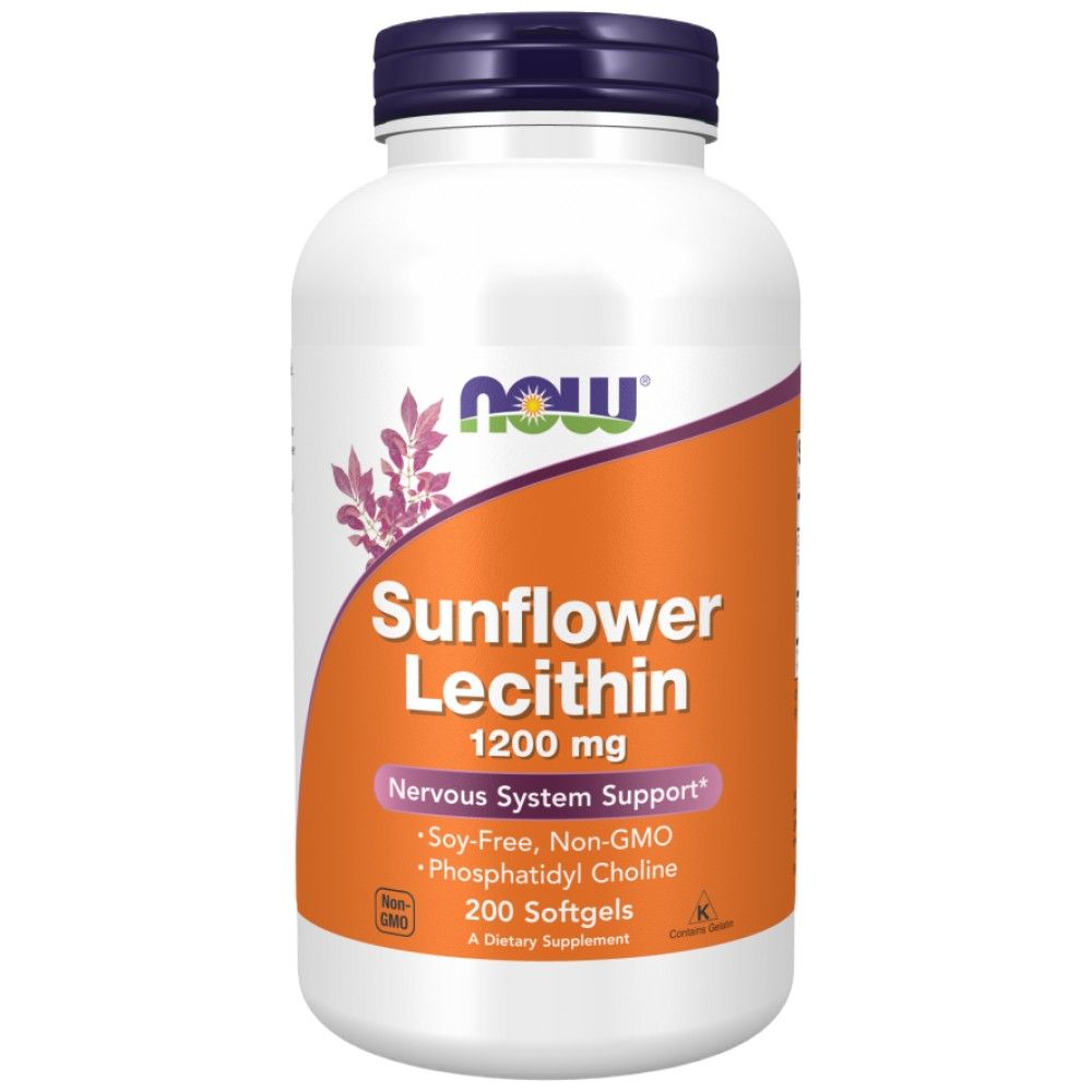 Sonnenblumenlecithin 1200 mg – 200 Gelkapseln