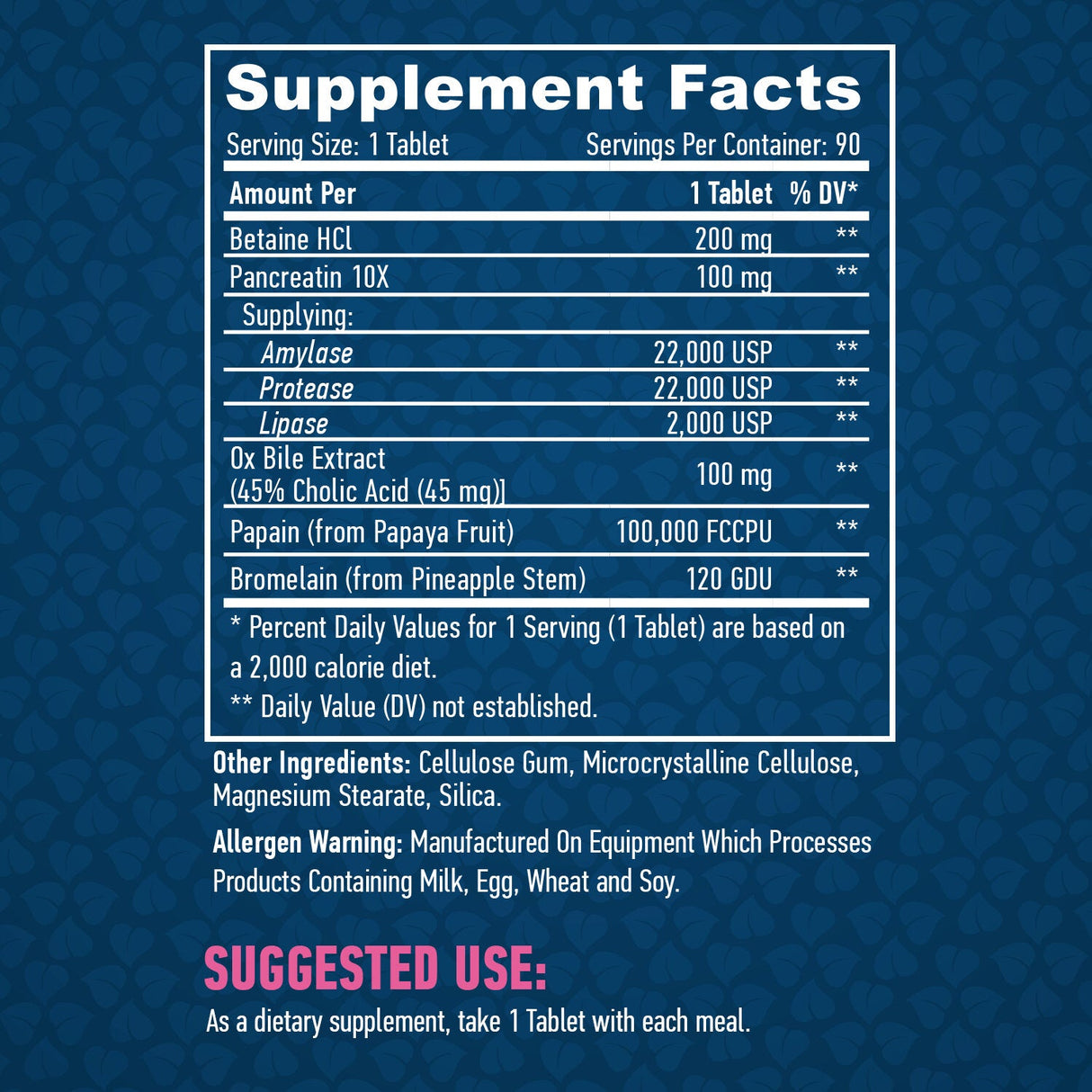 Super-Enzym-Komplex/90 Tabletten.