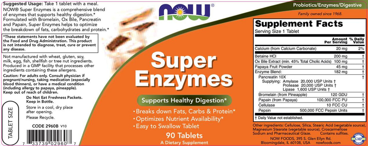 Superenzyme – 90 Tabletten