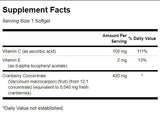Superstarkes Cranberry-Konzentrat 420 mg – 60 Gelkapseln
