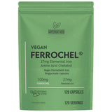 Veganer Ferrochel | Chelateisen 27 mg - 120 Kapseln