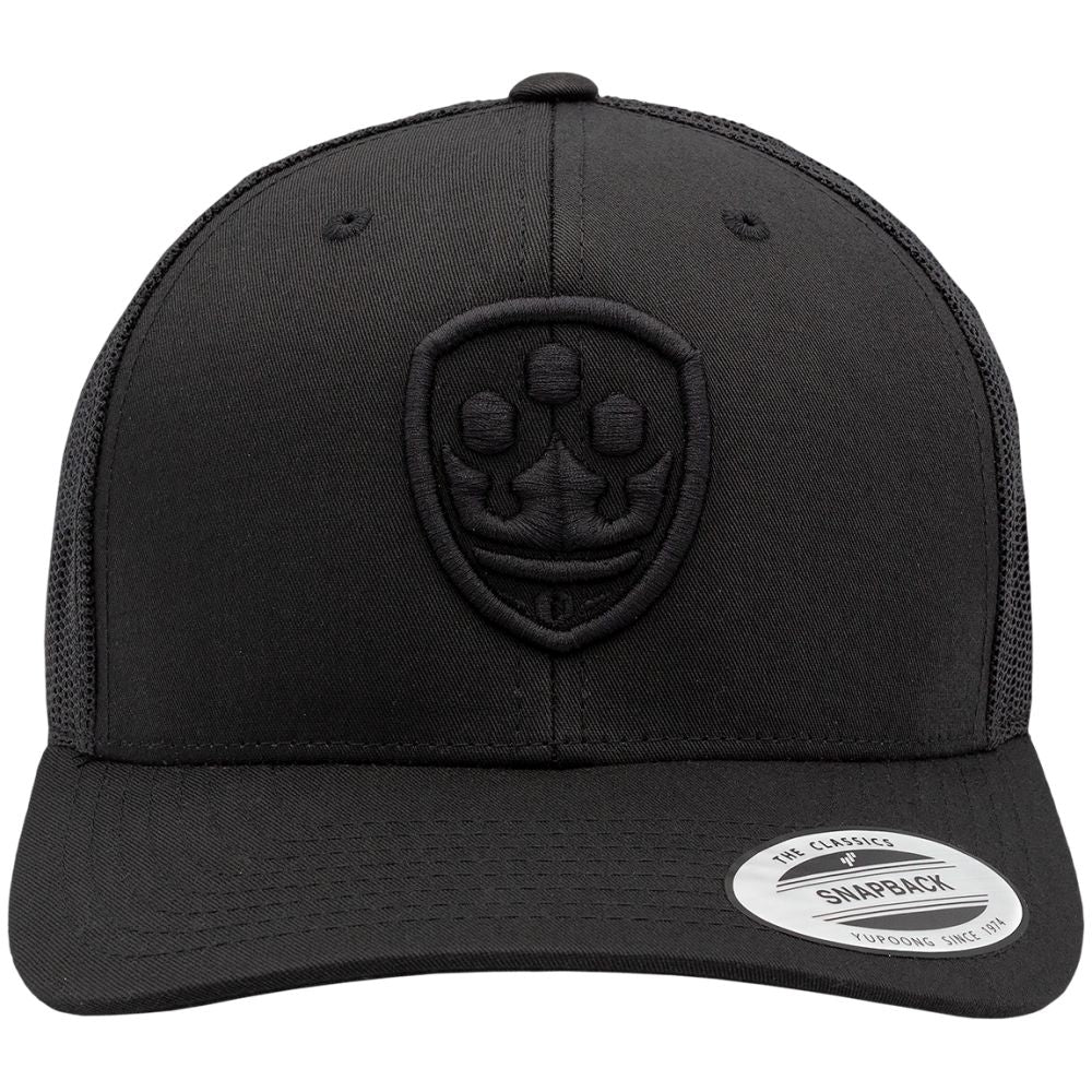 Schwedische Snapback-Kappe/Schwarz
