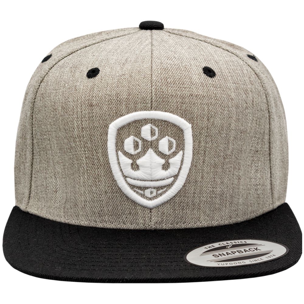 Schwedische Snapback-Kappe/Grau