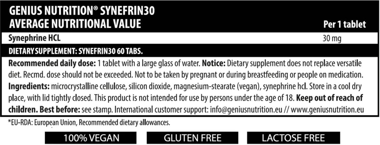 Synefrin30 - 60 Tabletten