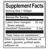 Synergistic Eye Health Lutein & Zeaxanthin 22 mg – 60 Gelkapseln