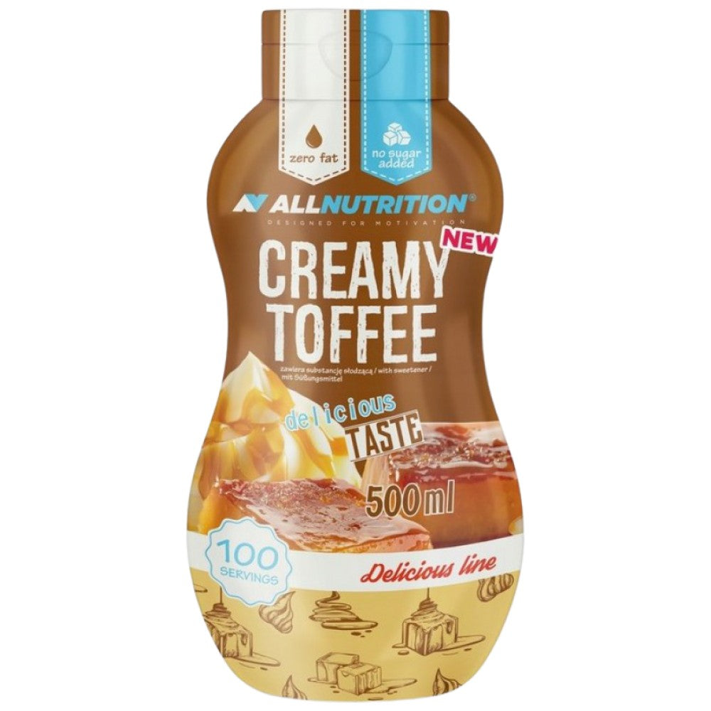 Sirup Null Kalorien | Cremiges Toffee - 500 ml