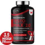 TESTOMAX™ 2.0 /210 Kapseln, 105 Tage/ mit Ashwagandha KSM 66®, CoQ10 und Maca-Wurzel <tc>Nutravita</tc>